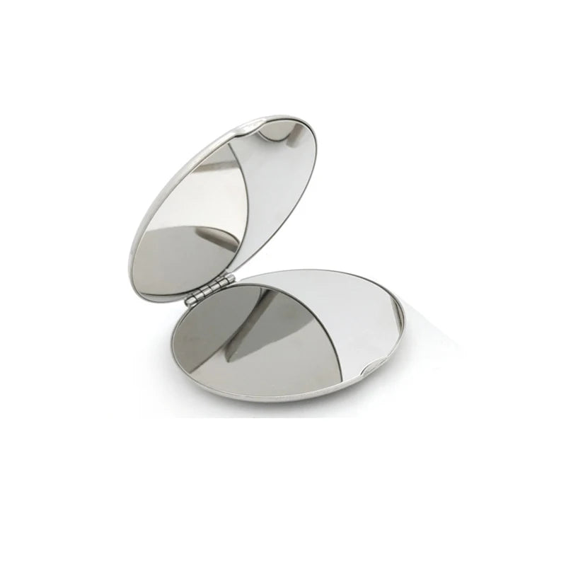 Stainless Steel Makeup Mirror (Portable)