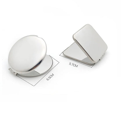 Stainless Steel Makeup Mirror (Portable)